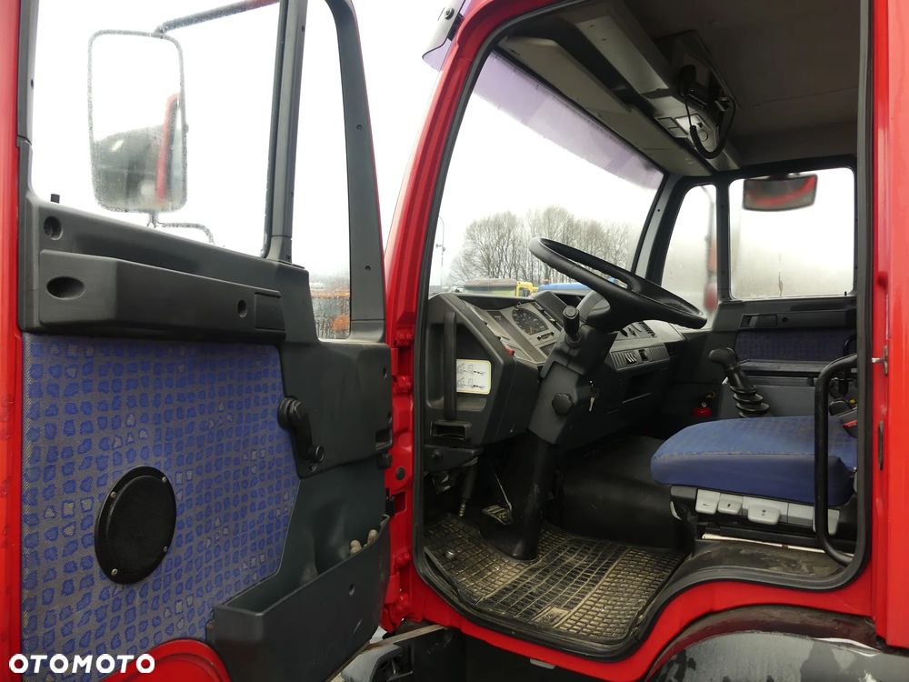 MAN LE 8.180 / 3- STRONNA WYWROTKA / BLOKADA MOSTU / - 24