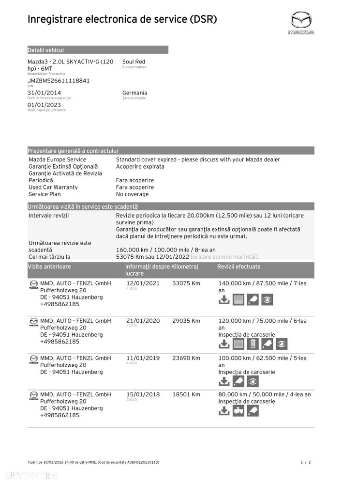 Mazda 3 SKYACTIV-G 120 Sports-Line - 9