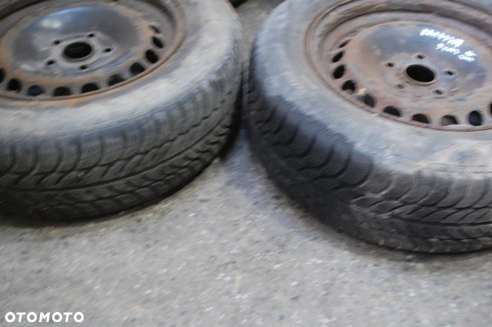 FELGI STALOWE + OPONY ZIMOWE KBA43737 5X112 ET45 6J 195/65R15 AUDI A4 A6 C6 VW SKODA SEAT - 10