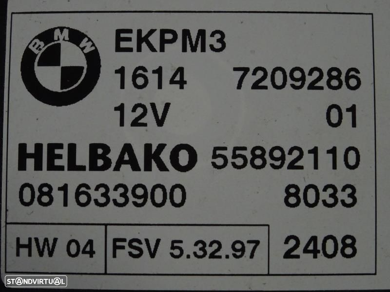 Módulo De Combustível Bmw 3 Touring (E91)  55892110 / 7209286 - 2