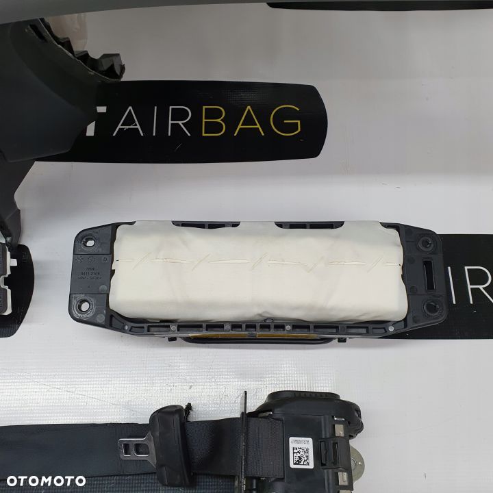 MERCEDES EQC DESKA ROZDZIELCZA KONSOLA KOKPIT PULPIT PODUSZKI AIRBAG AIR BAG PASY KIT SET - 10