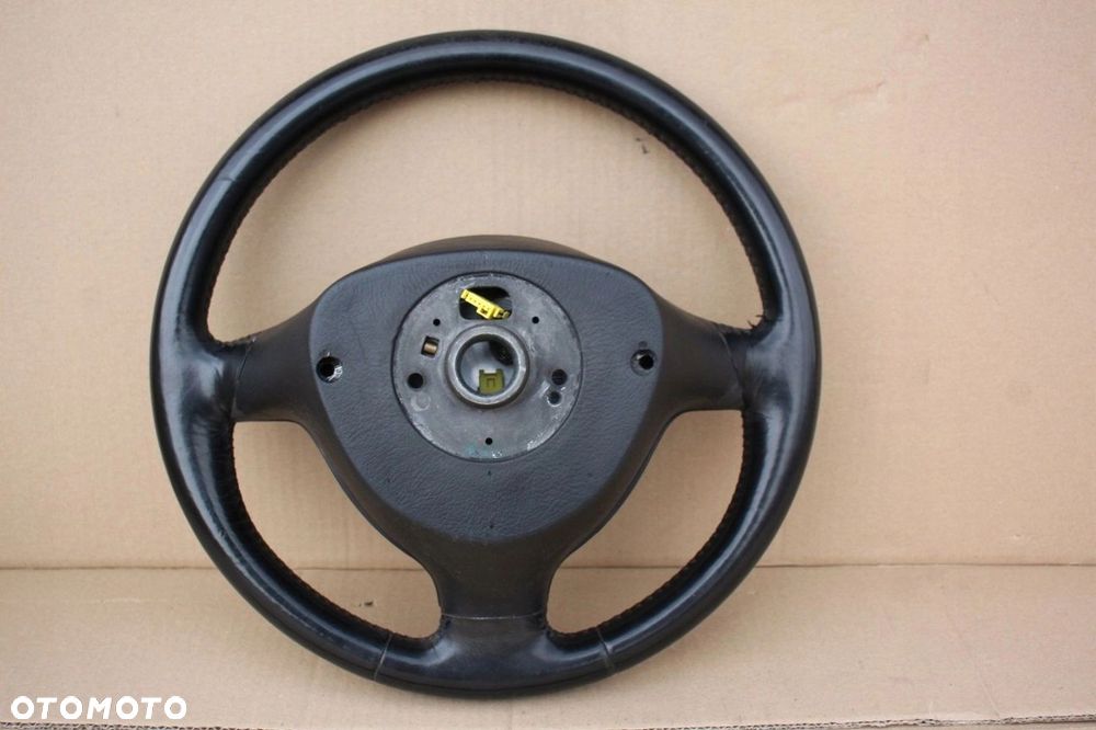 Kierownica Seat Leon I Toledo II oryginalna z poduszką skóra TPO SPORT - 7