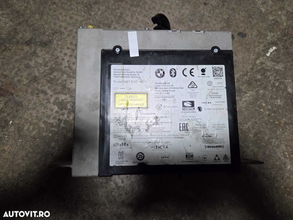 Modul unitate navigatie NBT EVO hu BMW cod 9437949 - 1