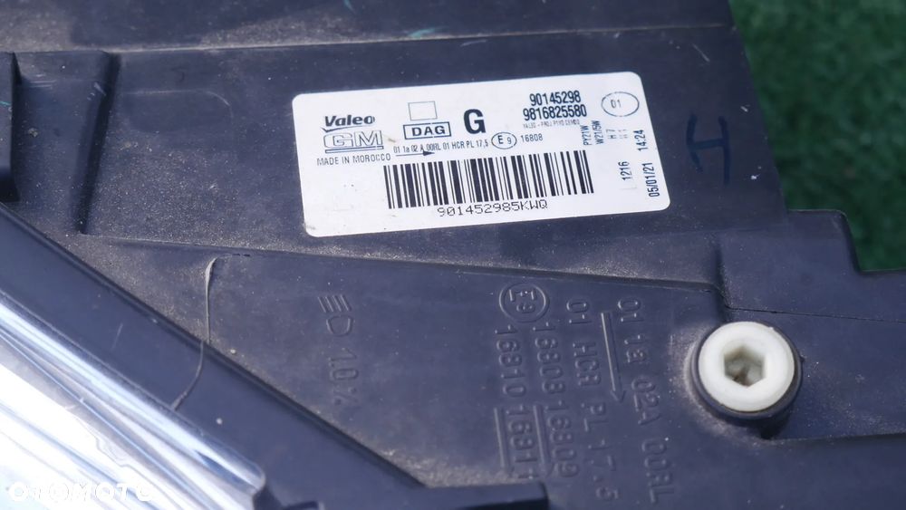 OPEL COMBO E PRZÓD MASKA BŁOTNIK PRAWY + LEWY LAMPA LEWA PAS PRZEDNI CHŁODNICE BELKI ZDERZAK PODŁOGA - 14