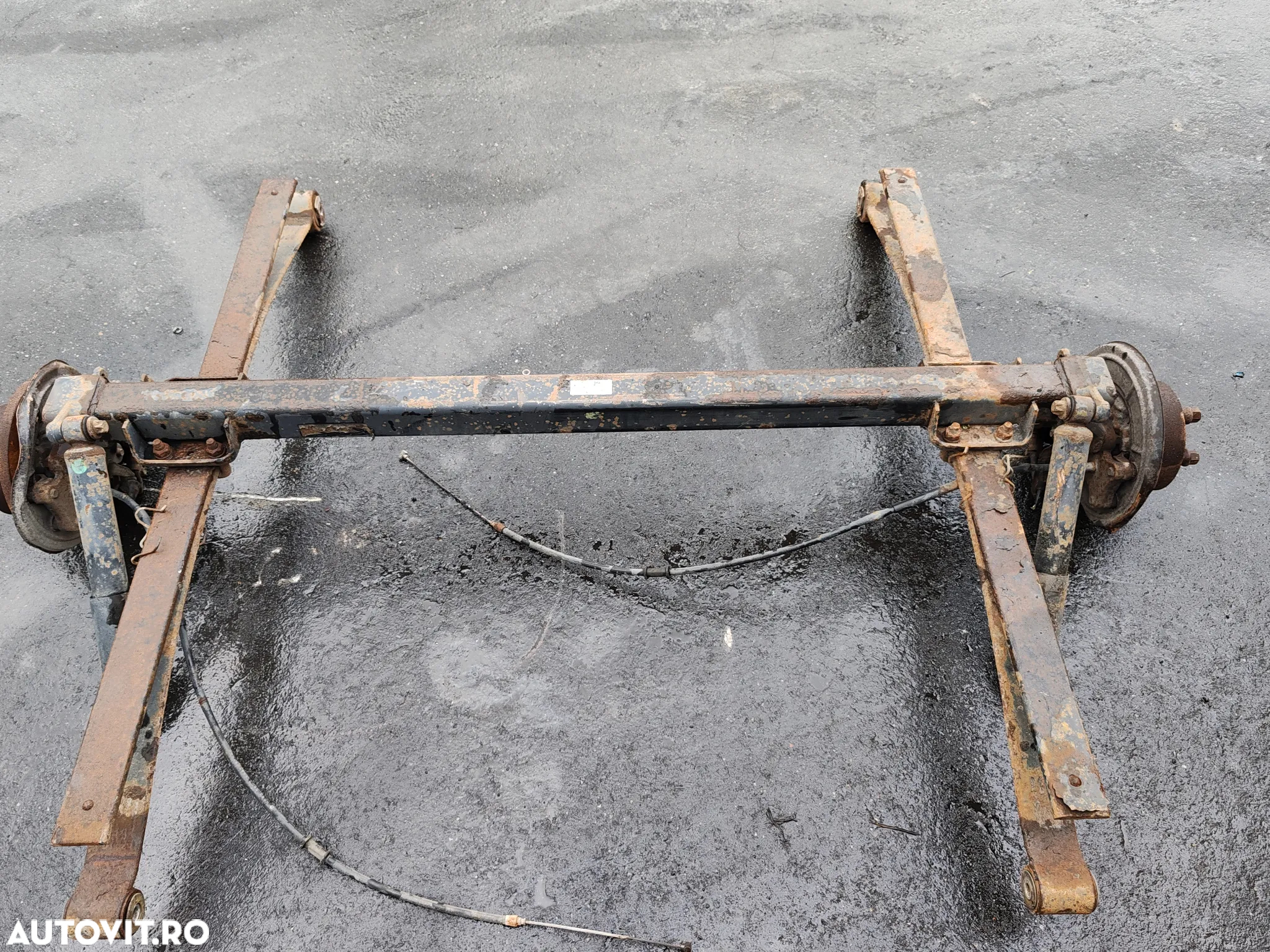 Punte spate cu etrier si discuri 4hh Fiat Ducato 3 Typ250 [2006 - 2011] COD 01350021080 - 2