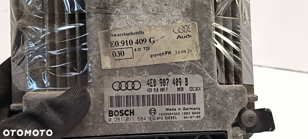 KOMPUTER AUDI A8 D3 4E0910409G - 2