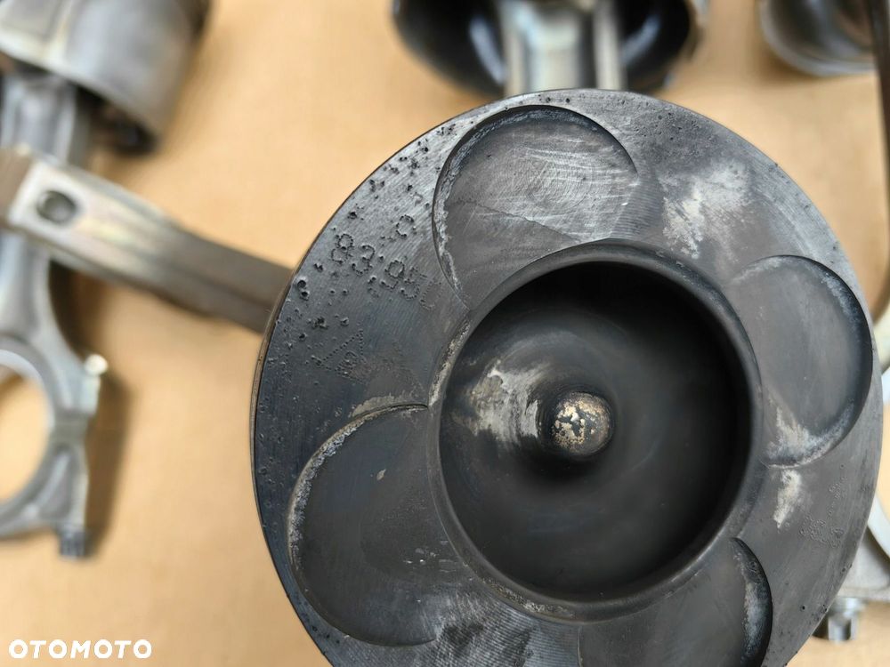 Tłoki korbowód tłok BMW DIESEL M57 3.0D NORAL 83.950 83950 NOMINAŁ - 6