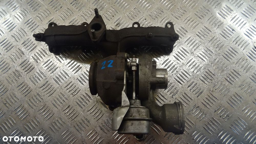 vw t5 turbosprężarka bv39a 54399880020 nr22 - 1