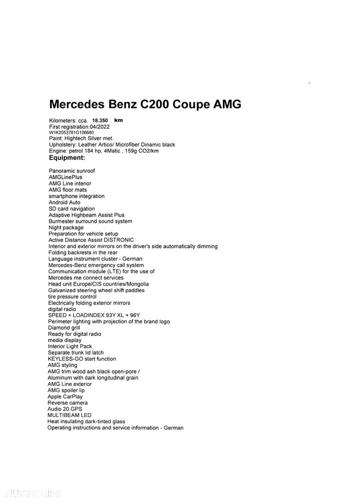 Mercedes-Benz C 200 MHEV - 14