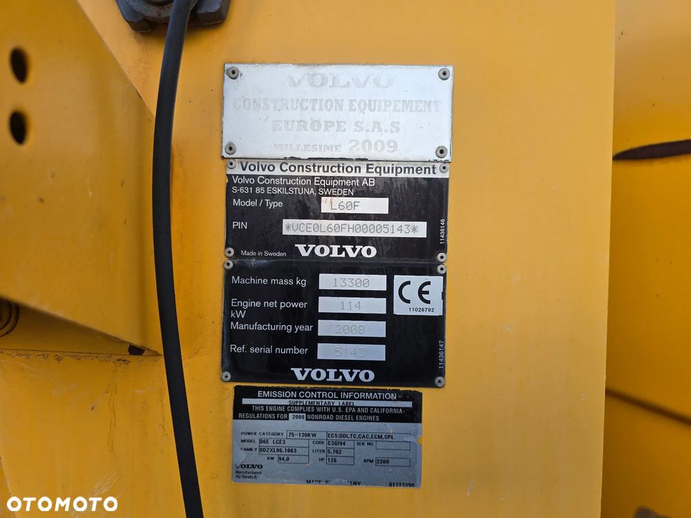 Volvo L60F/ładowarka/4X4/Klimatyzacja/ - 25
