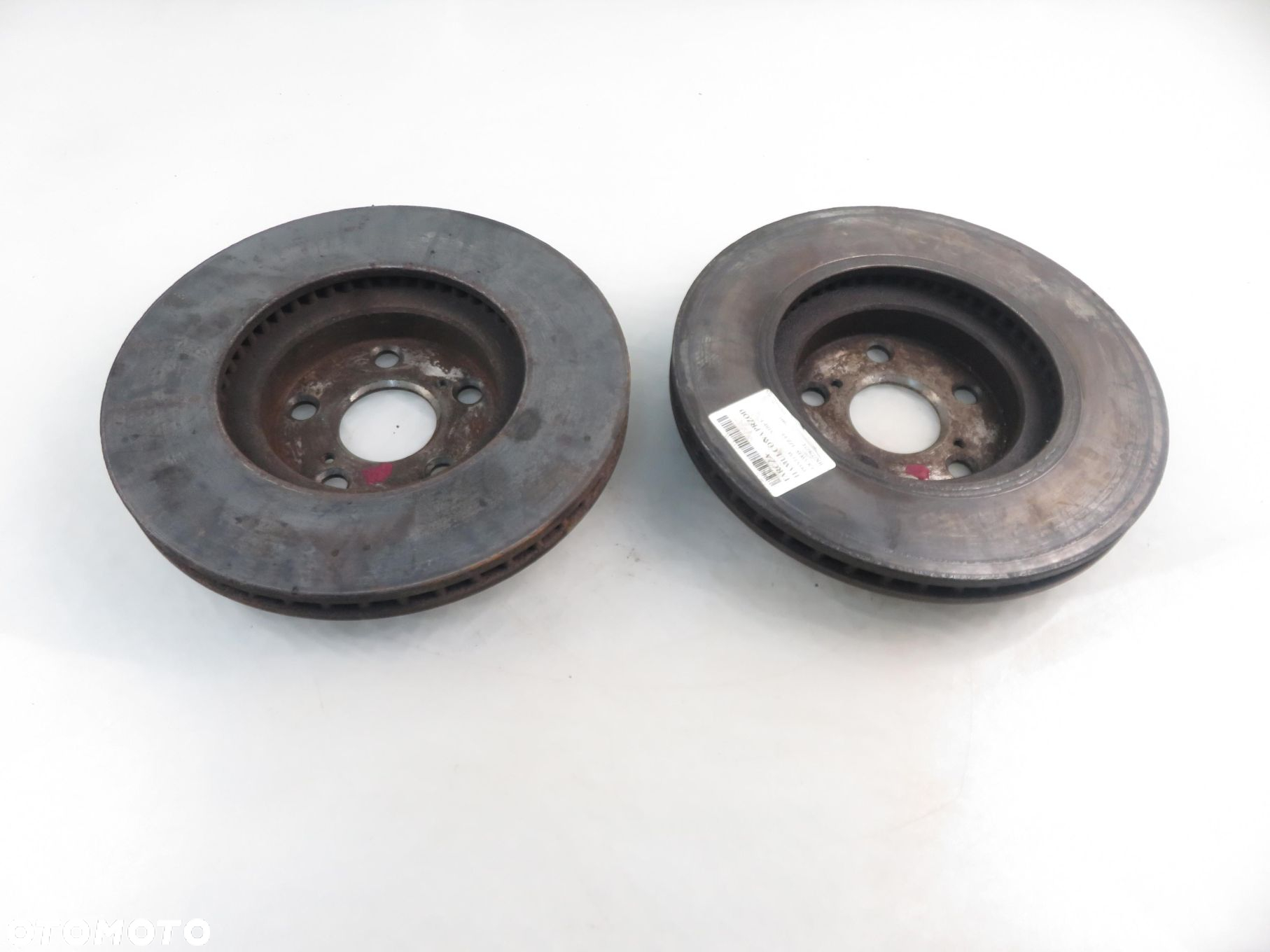 2X TARCZA HAMULCOWA PRZÓD PONTIAC VIBE I 1.8 - 4
