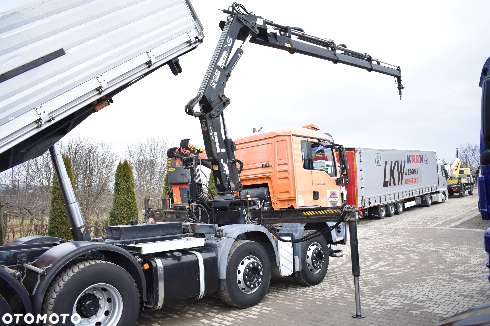 MAN TGS 35.400 Euro5 Wywrotka 8x4 + HDS HIAB XS 144 / Manual/ Resor / Kran/ Crane / Manipulator/ Sprowadzony z Austrii - 25