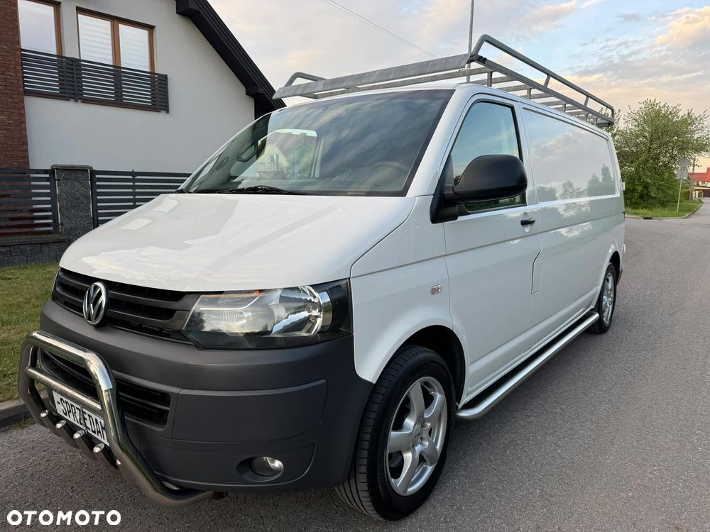 Volkswagen TRANSPORTER L2H1 LIFT Długi Klima Duże Radio Tempomat Furgon 3os. Rury - 9