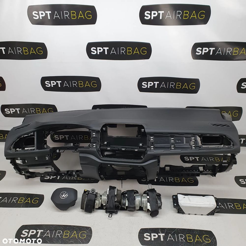 VW T-ROC TROC LIFT DESKA ROZDZIELCZA KONSOLA KOKPIT PULPIT PODUSZKI AIRBAG AIR BAG PASY KIT SET - 1