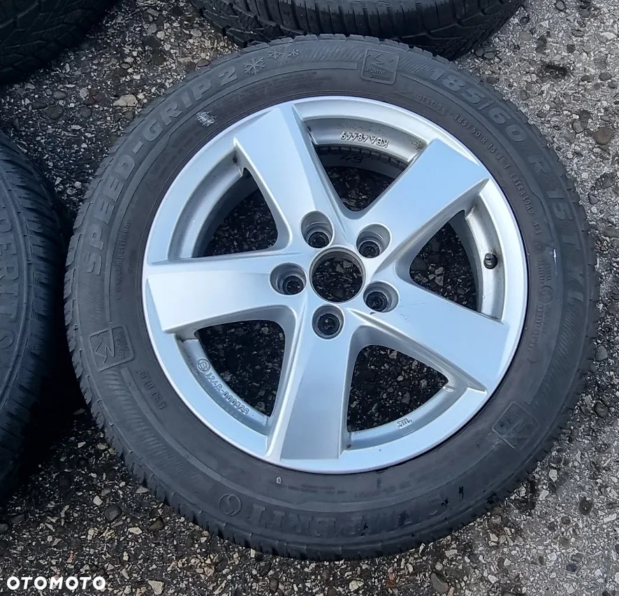 4x koła zima Audi A1 VW Seat Skoda Semperit Speed-Grip 2  185/60/15 185/60R15 5x100 - 3