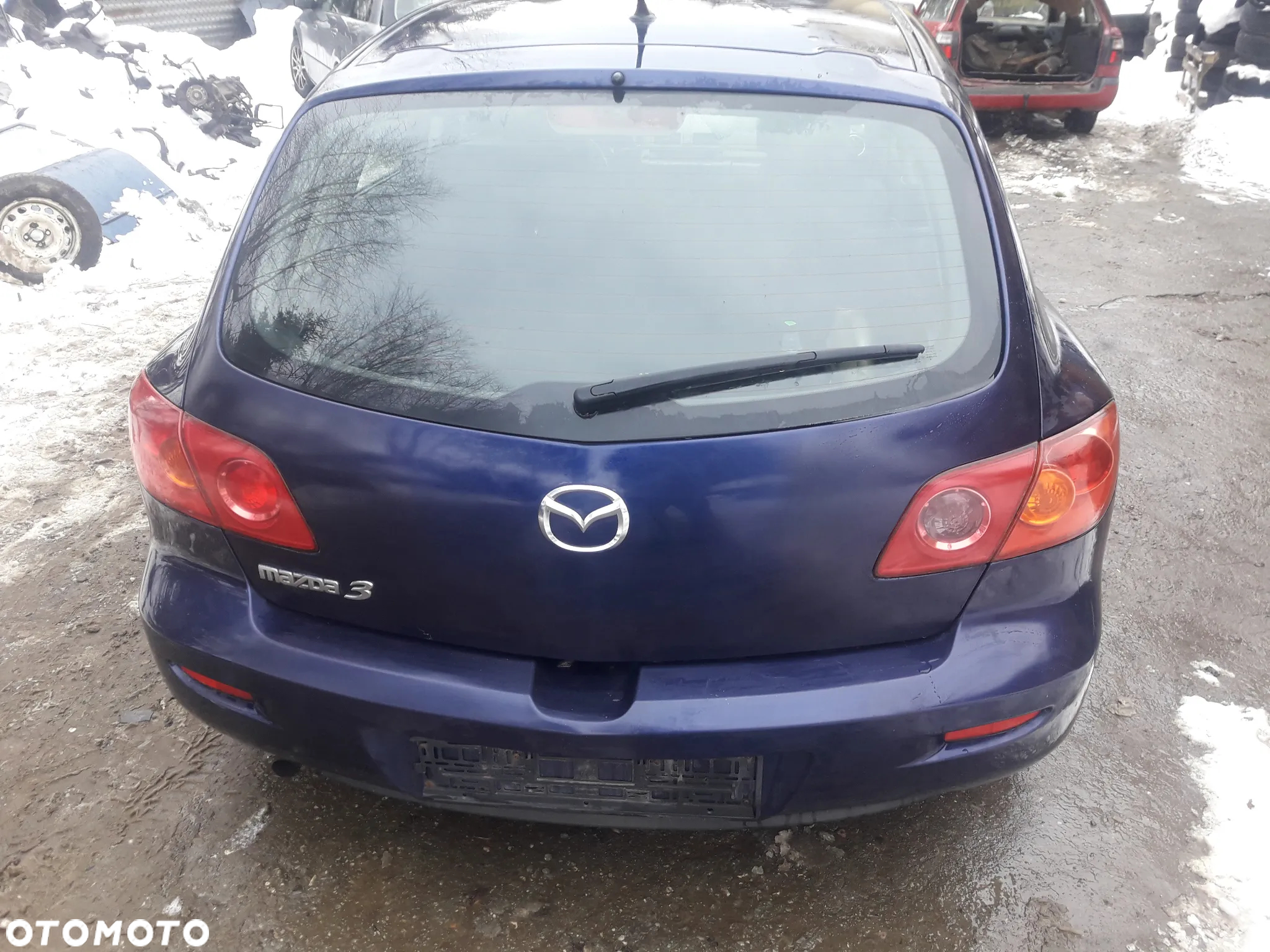 Mazda 3 BK 03-09 HB Zderzak  tylny tył - 5
