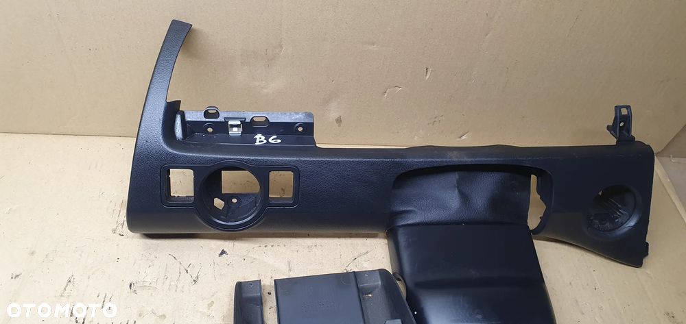 Osłona obudowa kolumny kierowniczej deski konsoli VW Passat B6 3C0858625A 3C1857200H - 2