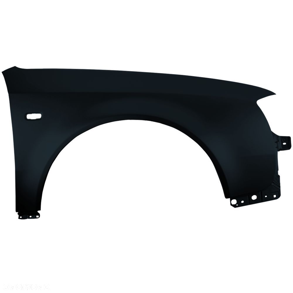 BLU Błotnik AUDI A6 C5 LZ9W prawy czarny 01-05 przód lift EbonySchwarz - 2