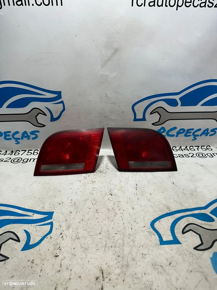 Farolins Tras Traseiro Mala Originais Audi A3 8P 8PA SportBack 5 Portas 8P4945094 8P4945093 2003 - 2013 - 1