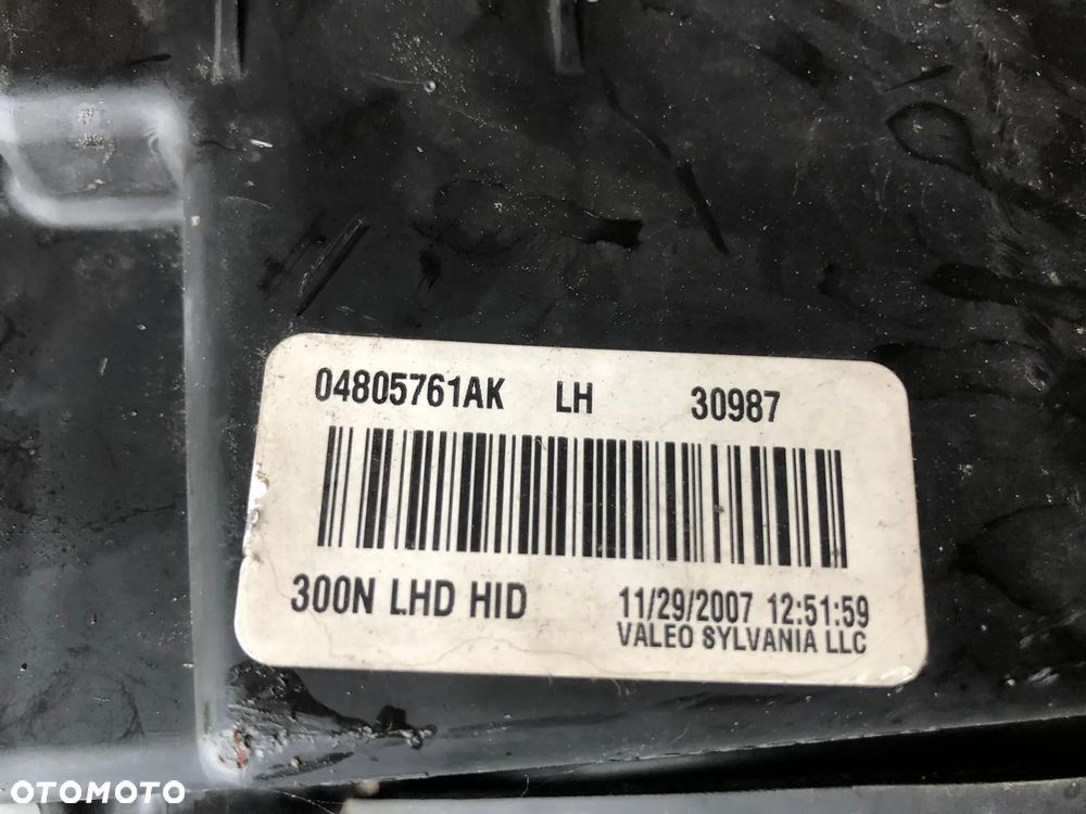 CHRYSLER 300 C 300C 04-10 LAMPA LAMPY XENON KSENON L+R KPL    CENA ZA 2 SZTUKI - 9