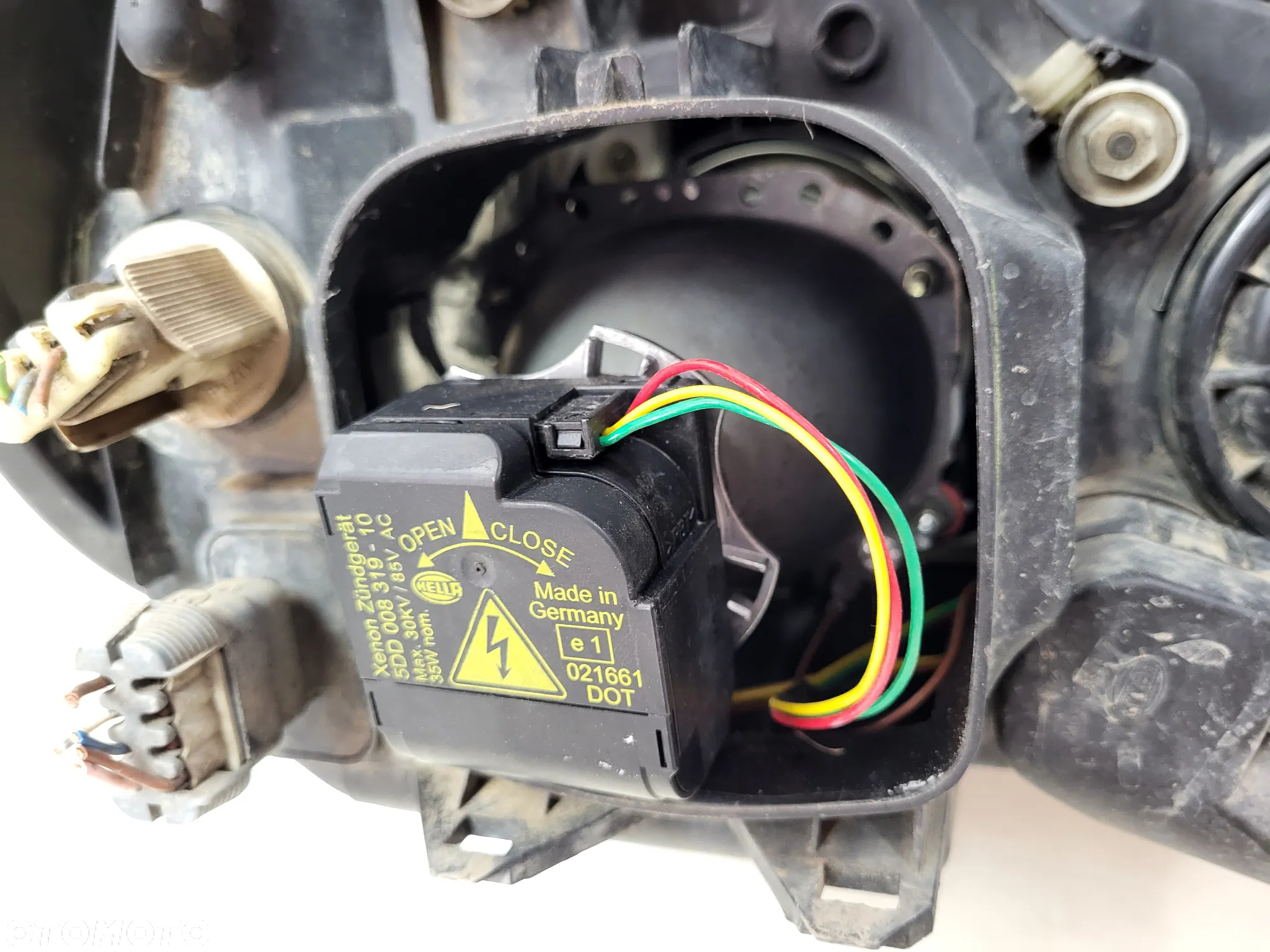 MERCEDES ML W163 LIFT 01-05 BI-XENON PRZEDNIA LAMPA LEWA EU - 7