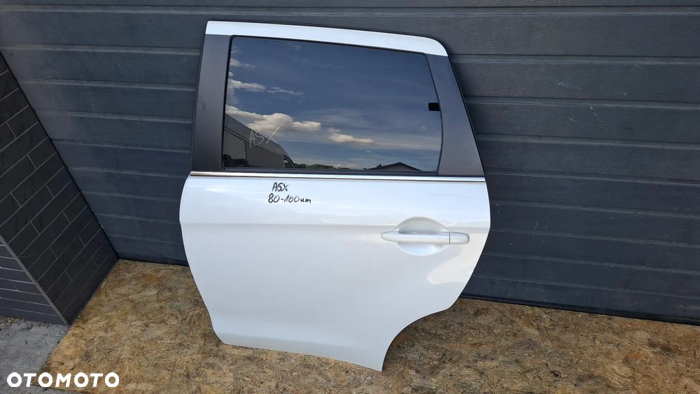 Drzwi tylne Tył LEWE KOMPLETNE strona lewa Mitsubishi ASX 10/20 KOD W19 - 1