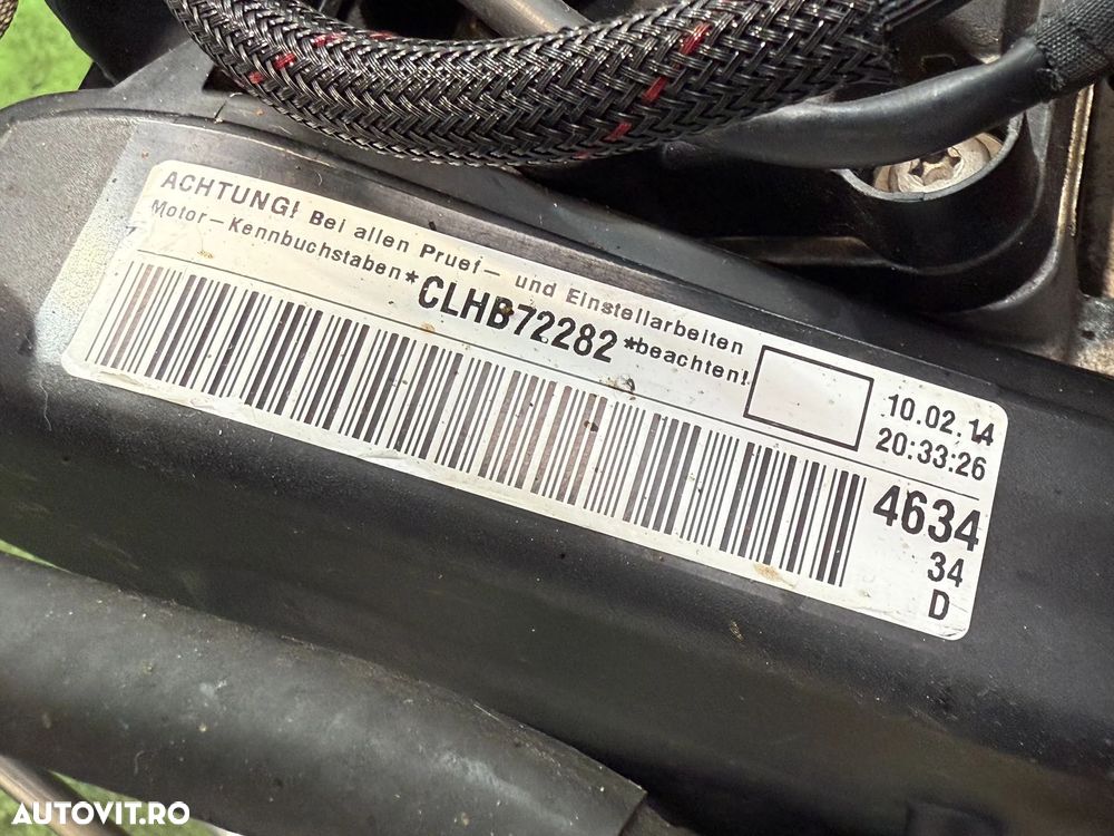 MOTOR COMPLET SKODA 1.6 TDI Diesel 105 hp / 77 kW 2013 - 2015 COD: CLHA , CLHB - 6