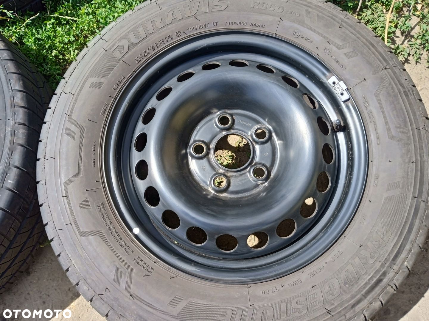 koła stalowe 5x120 VW T5 T6 Multivan Transporter opony 215/65 16C Felgi - 3