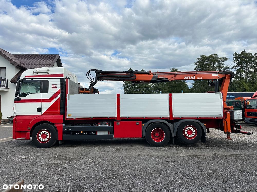 MAN TGX 480 HDS z Niemiec 600tkm 2017r skręta os skóry klima full air - 7