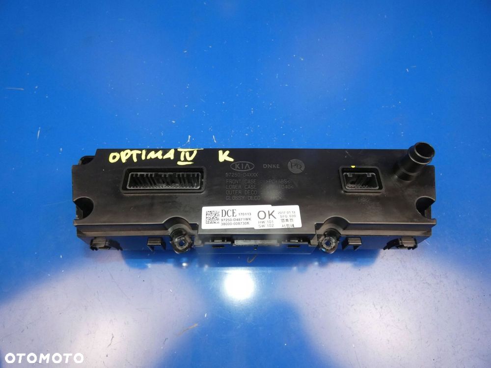 KIA OPTIMA IV JF 2015- PANEL KLIMATYZACJI NAWIEWU - 2