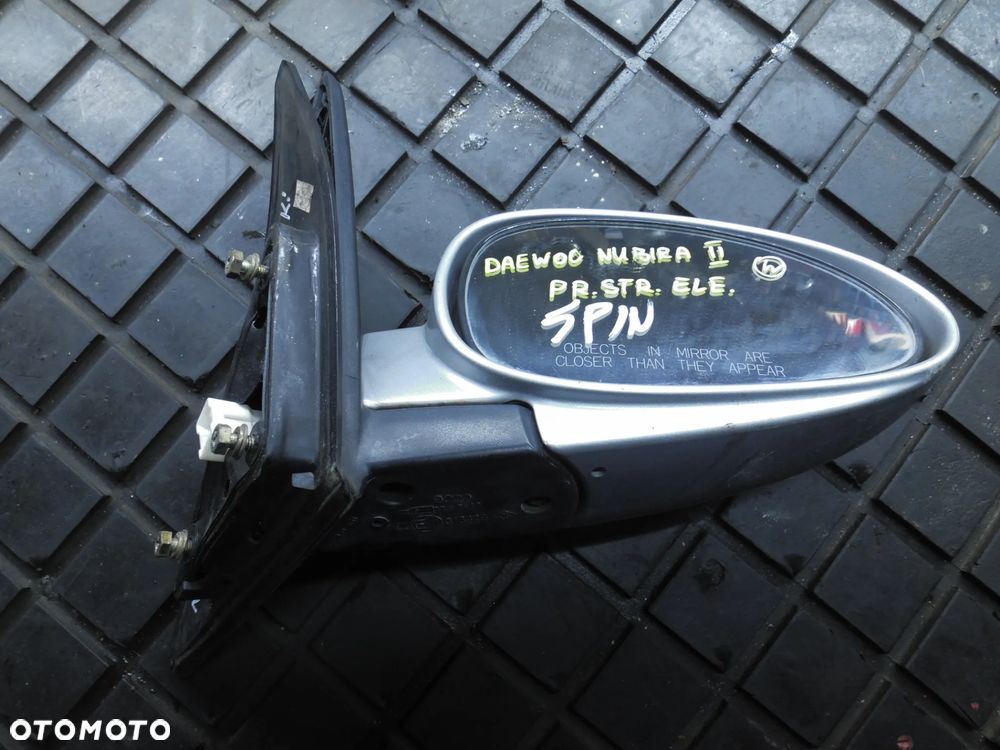 LUSTERKO PRAWE ELEKTRYCZNE 5PIN DAEWOO NUBIRA II - 2