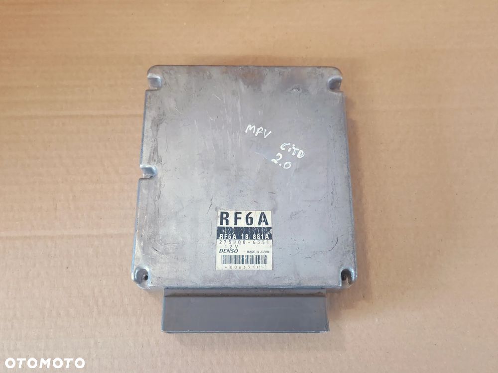 MAZDA MPV II FL 04- 2.0 d STEROWNIK SILNIKA RF6A18881A - 2