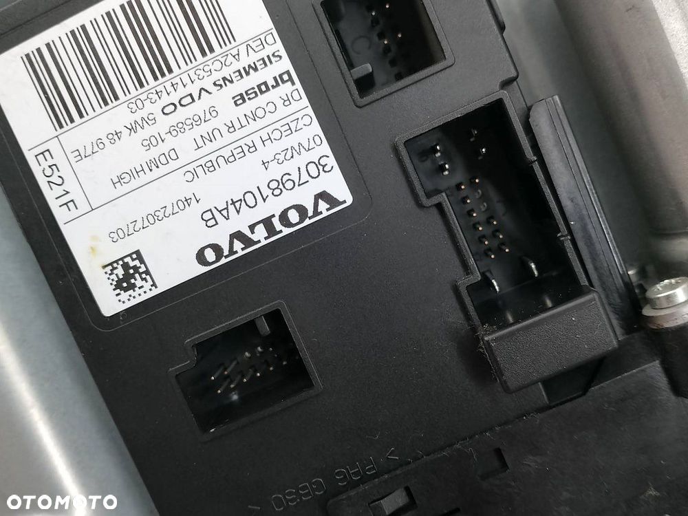 PODNOŚNIK SZYBY LEWY PRZÓD VOLVO V50 30753143-LH   979037-100  1394683 - 4