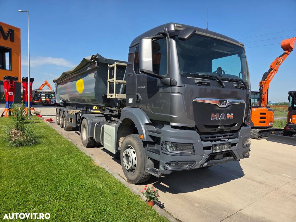 Meiller MHPS 12/27, 2023, 28mc, axa liftabila, scena vizitare, prelata, HARDOX, faras spate, doar 130.000km, posibilitate leasing 4 ani-PROMOTIE 24.900 EUR+Tva si pret ansamblu cu MAN TGS 18.510 4x2, 2023, 310.117km-89.900 EUR+Tva - 16