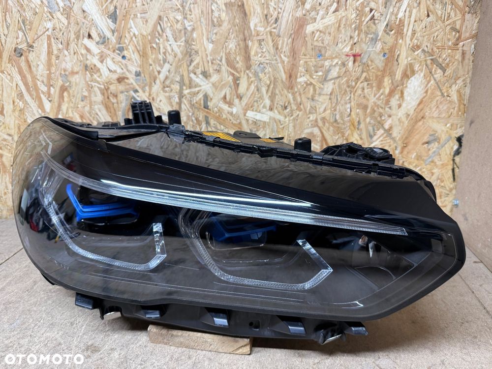 LAMPA PRZÓD PRZEDNIA PRAWA BMW X5 G05 X6 G06 LASER SHADOW BLACK 5A279B2 - 19
