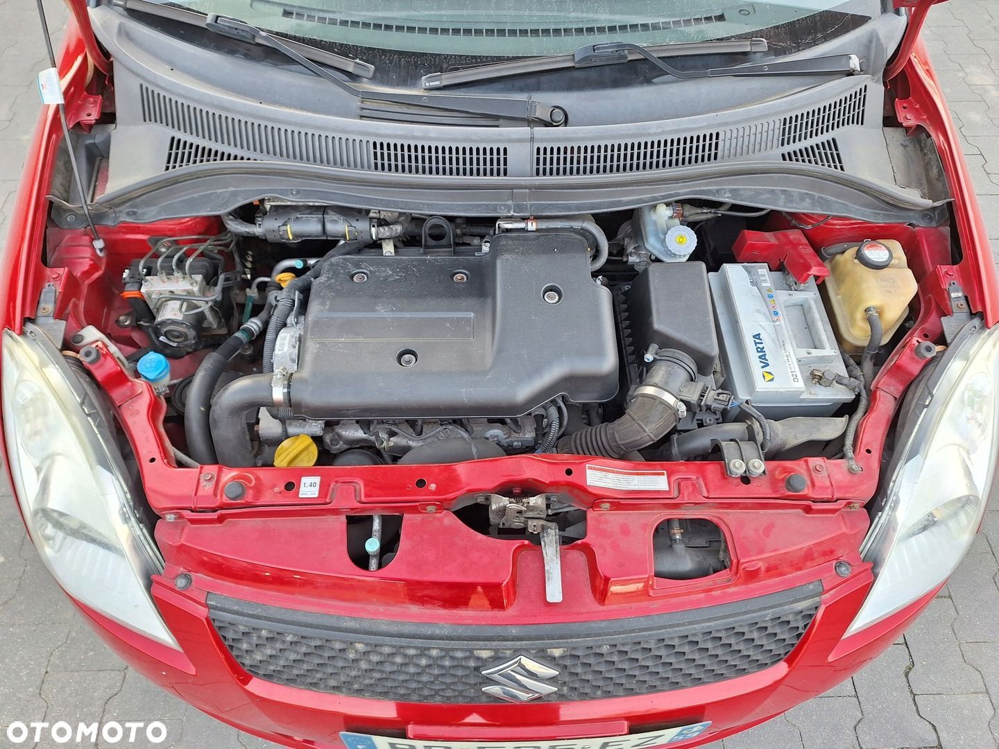SUZUKI SWIFT 3 III 4 IV MK6 MZ PODSZYBIE PLASTIKOWE KOMPLET 05-10 - 1