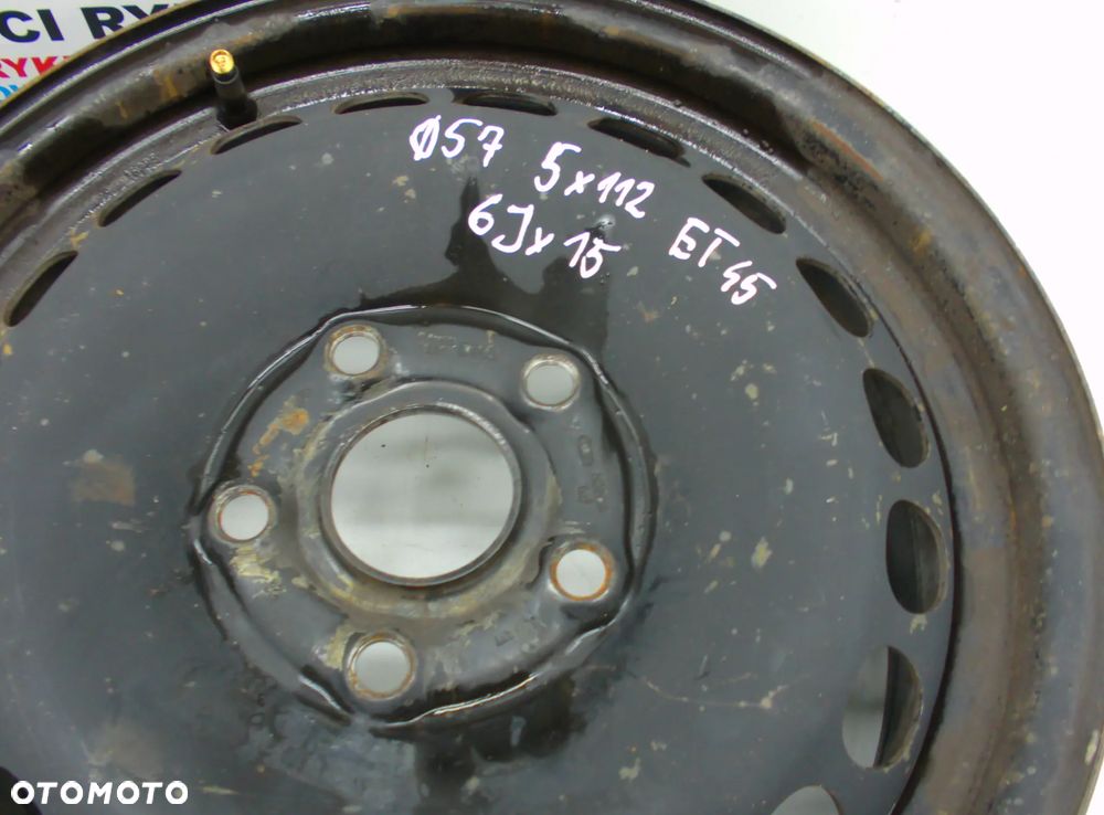 Audi Vw Felgi Stalowe 5x112 6Jx15 Et45 - 4