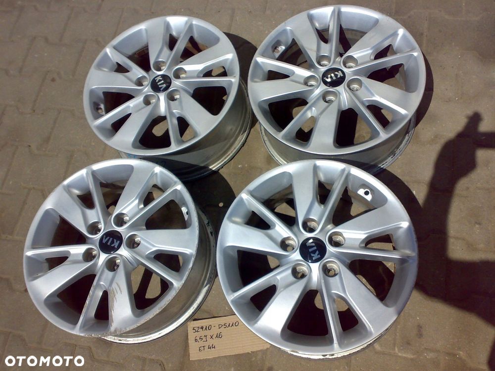 kia optima iv 2016 - koła orginał alu felgi 16'' 5x114,3 - 1