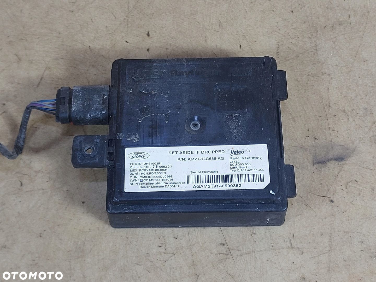 GALAXY MK3 S-MAX LIFT CZUJNIK MARTWEGO POLA PRAWY AM2T-14C689-AG - 1