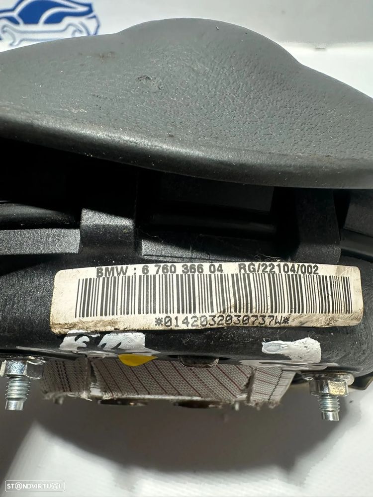 .Airbag Volante 2 Braços BMW Mini Cooper One S D R50 R52 Cabrio R53 6760366 2001 - 2007 - 7