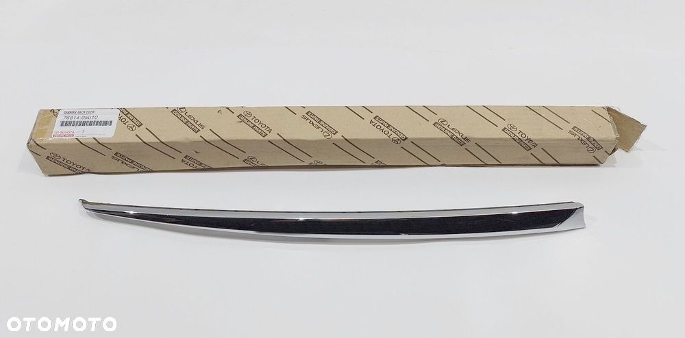 LISTWA CHROM KLAPY TYŁ LEWA AVENSIS III T27 SEDAN LIFT - 1