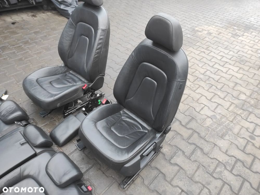 AUDI A4 B8 SEDAN FOTELE SKÓRZANE SKÓRA PODGRZEWANE KOMPLET WYSYŁKA !!!! - 13