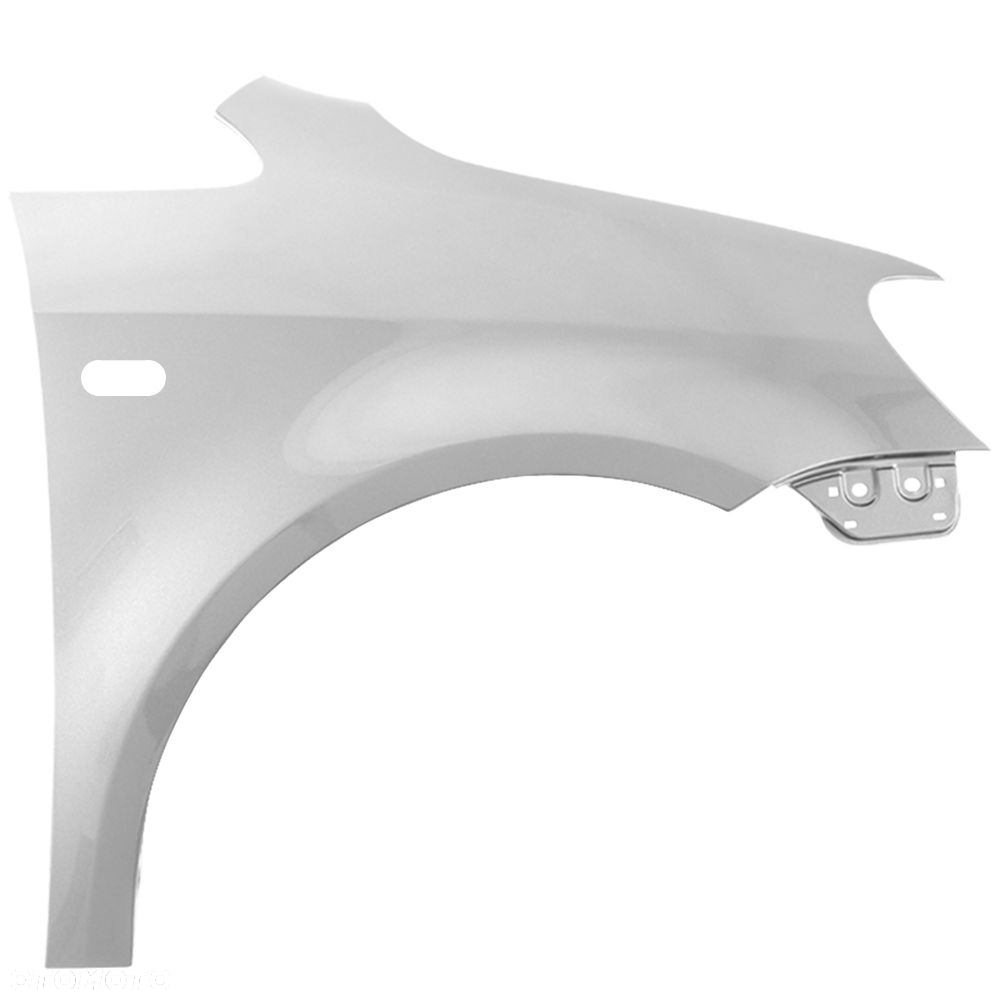BLU Błotnik VOLKSWAGEN VW CADDY 3 LIFT LA7W prawy srebrny 2010-2015 przód ReflexSilber - 2