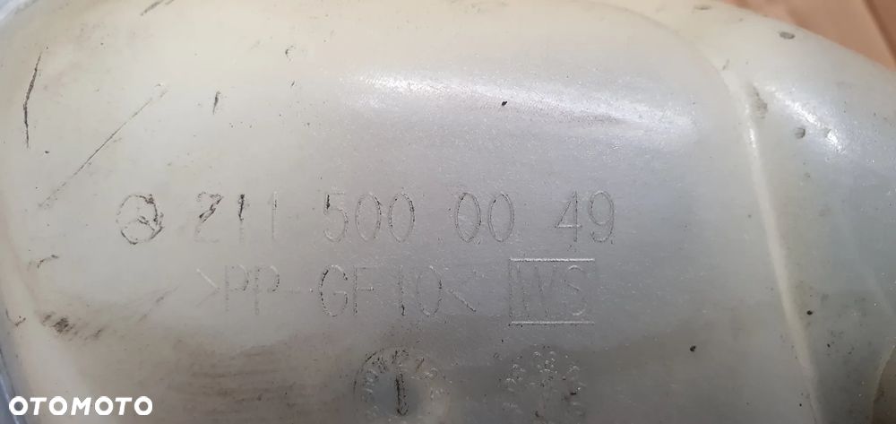 Zbiorniczek wyrównawczy płynu Mercedes E-Klasa W211 3.2 CDI 2115000049 - 7