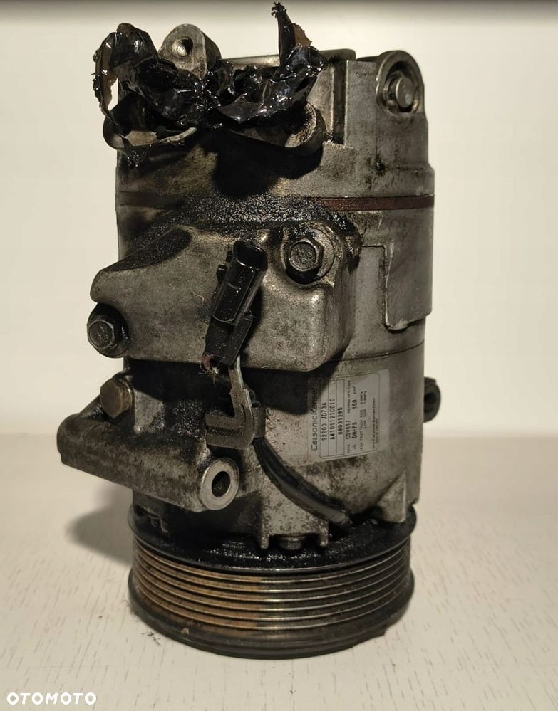 SPRĘŻARKA KOMPRESOR KLIMATYZACJI NISSAN QASHQAI J10 2.0 92600JD73A CSV617 - 1