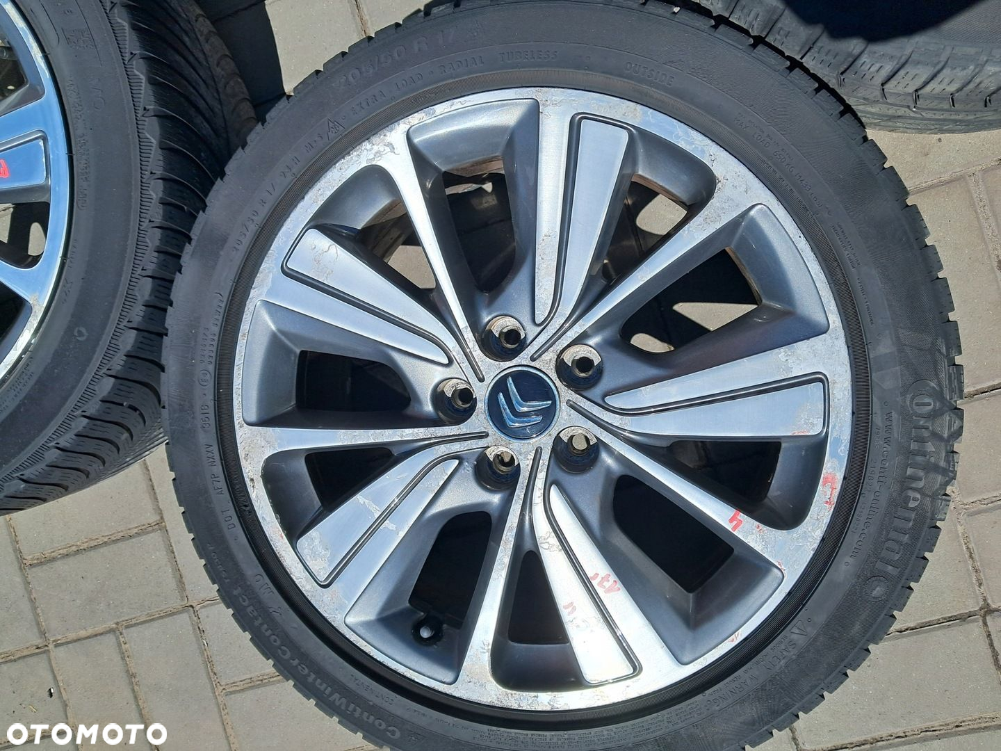 Citroen C4 Grand Picasso II Felgi aluminiowe 9677090377 7.0"x17" 5x108 ET50 - 13