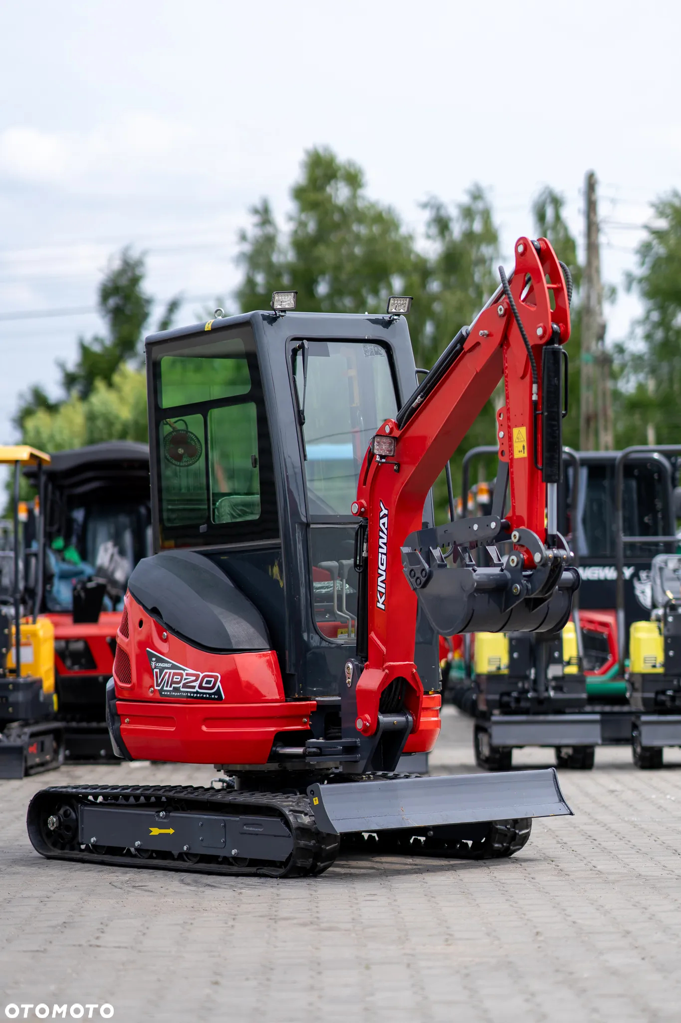 Kubota Kingway Engine KUBOTA SV20 Ramię SKR 22KM 3cyl 2000kg - 2