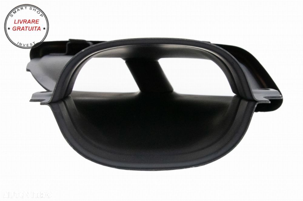 Difuzor Bara Spate cu Ornamente Tobe Negre Mercedes E-Class W213 AMG Line (2016-20- livrare gratuita - 15