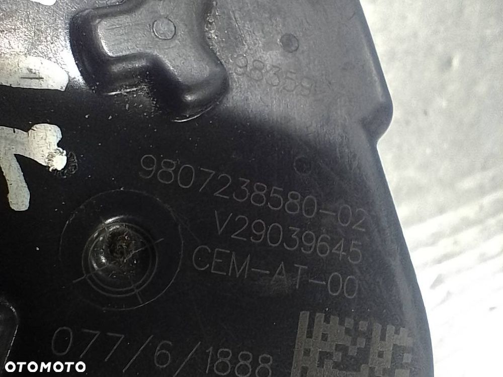 PRZEPUSTNICA PEUGEOT 508 GT LINE 9807238580-02  1.6 blueHDI - 4