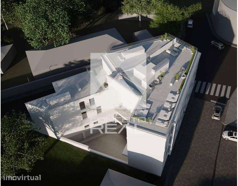 Apartamento T3 em fase de construção | Edifício c/ piscina na cobertur - Grande imagem: 4/14